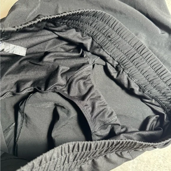 EUC GAIAM Luna Mesh Woven Performance Shorts XL Black moisture wicking quick dry - Picture 10 of 11